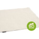 Bio Futon/Meditationsunterlage naturweiss - 100 cm x 100 cm
