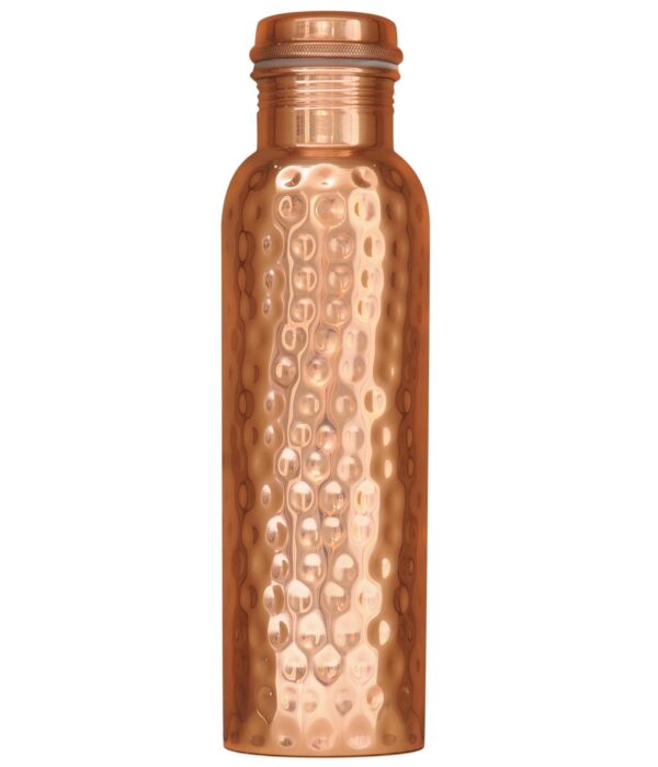 Kupferflasche | gehämmert | 0,9 l