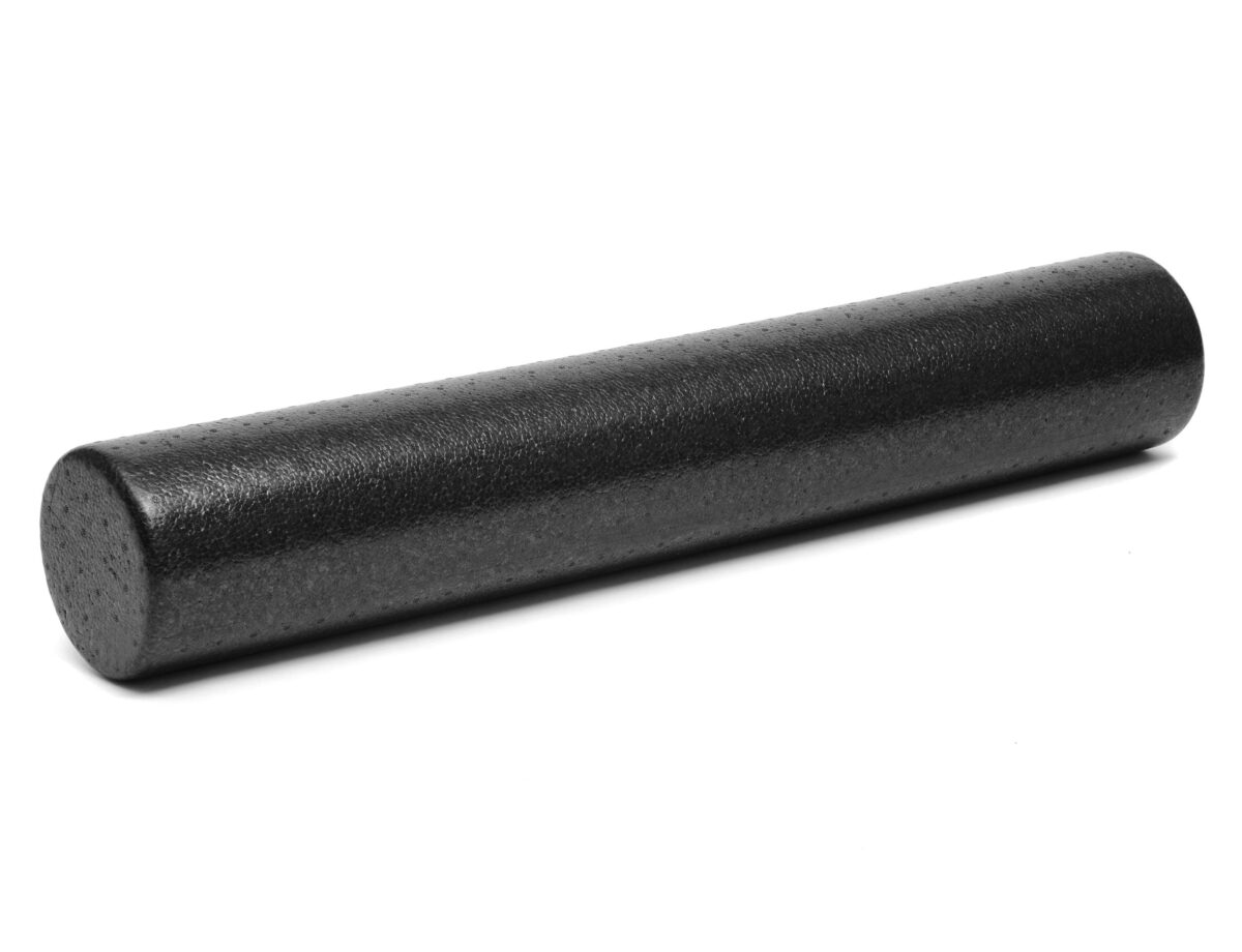 pilatesrolle_90cm_pro_premium_plus_black_web2500.jpg Faszienrolle / Pilatesrolle premium plus - black - 90cm – Bild 1