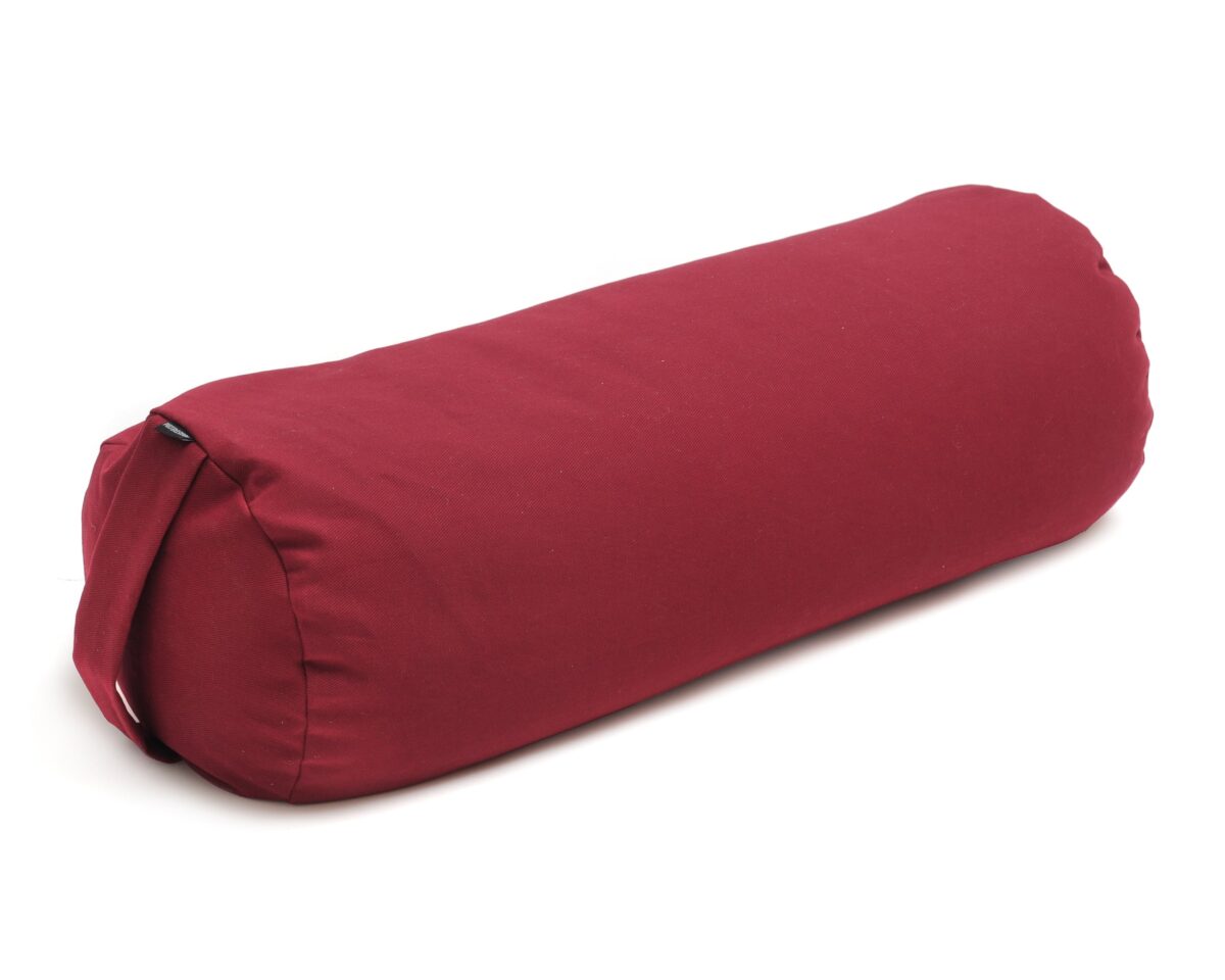 triyoga_bolster_rund_bordeaux_web2500.jpg Yoga-Bolster yin | Rund - standard – Bild 1