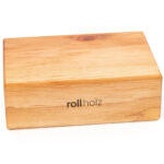 rollholz Yogablock aus Erle