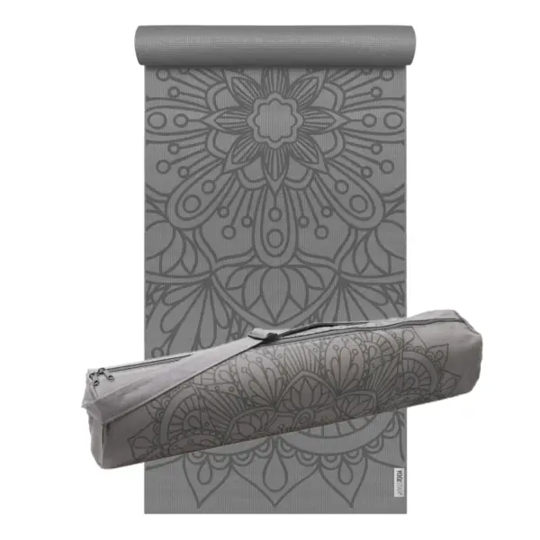 yogamatten set lotus mandala | yogamatte + yogatasche)