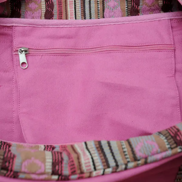 yogatasche yogibag® | aus baumwolle inka/raspberry