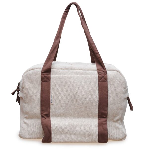 Yogatasche yogibag® | aus jute | nature creme/taupe-grey