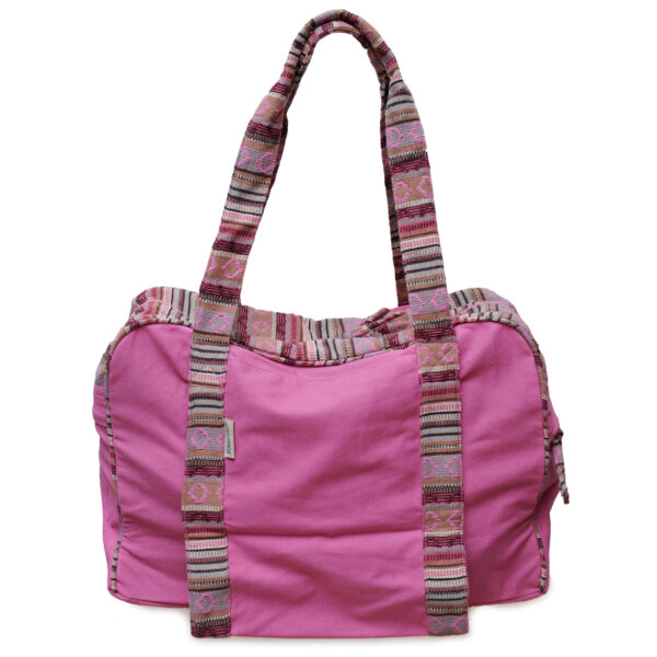 Yogatasche yogibag® | aus Baumwolle - inka/raspberry