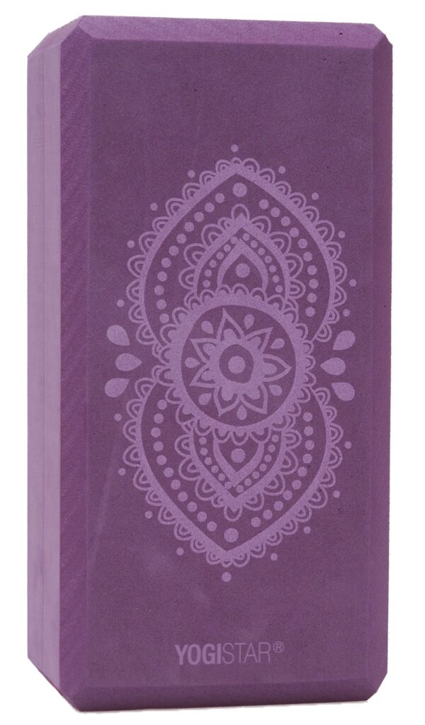 Yogablock yogiblock® basic- ajna chakra - aubergine