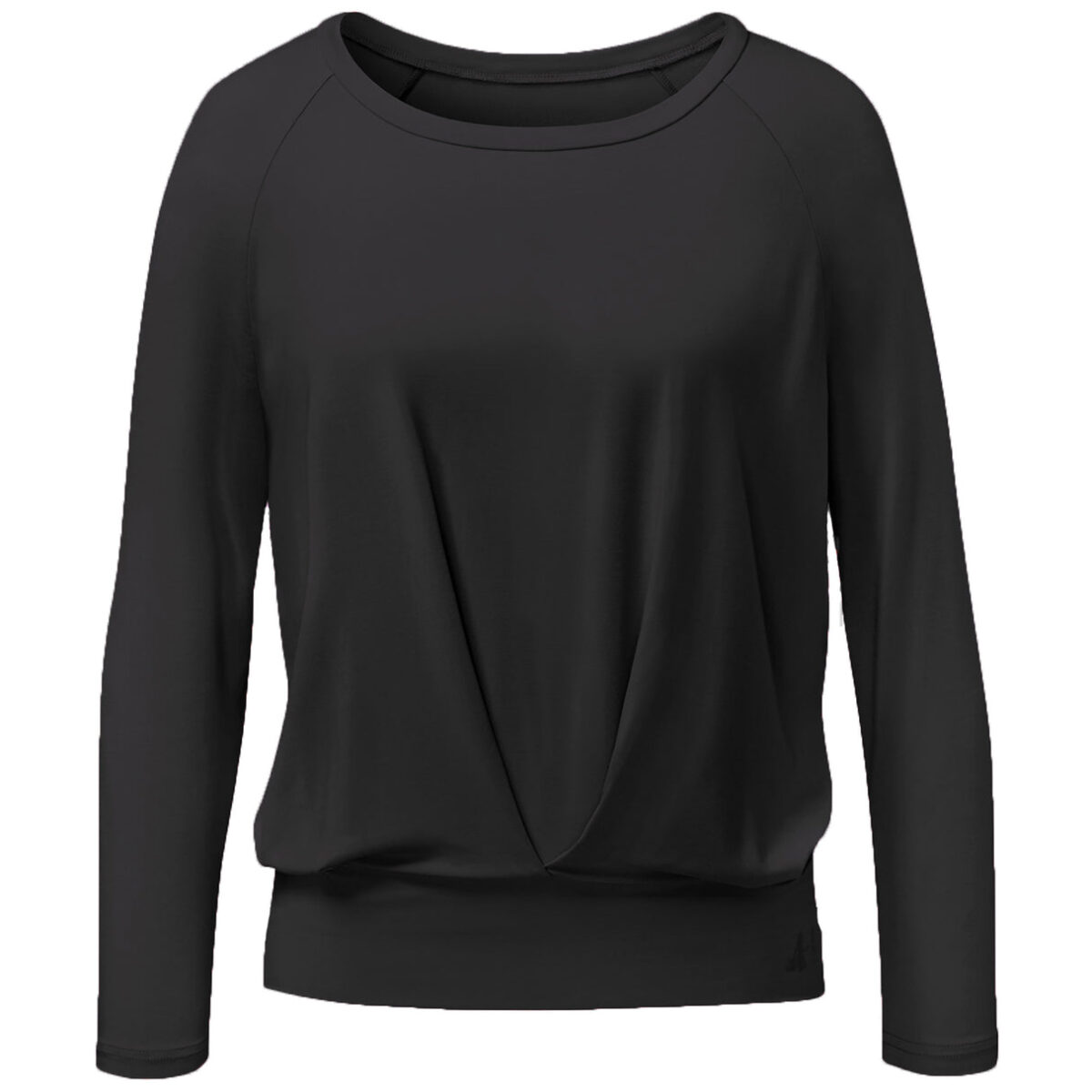 9241_yogashirt_boxpleat_black_front_web2000.jpg Yoga Shirt | BLACK – Bild 1