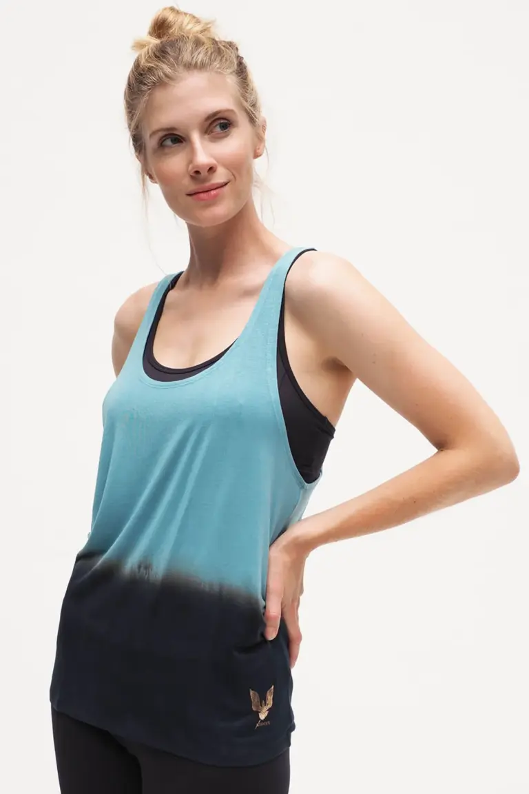 aja tank | batik turquoise