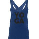 Yoga Tank Top "AJA Yoga" | BLUE