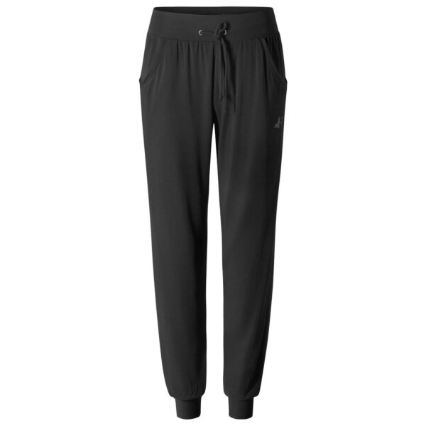 Lange Yoga Hose Herren | Relaxed-Fit | Schwarz