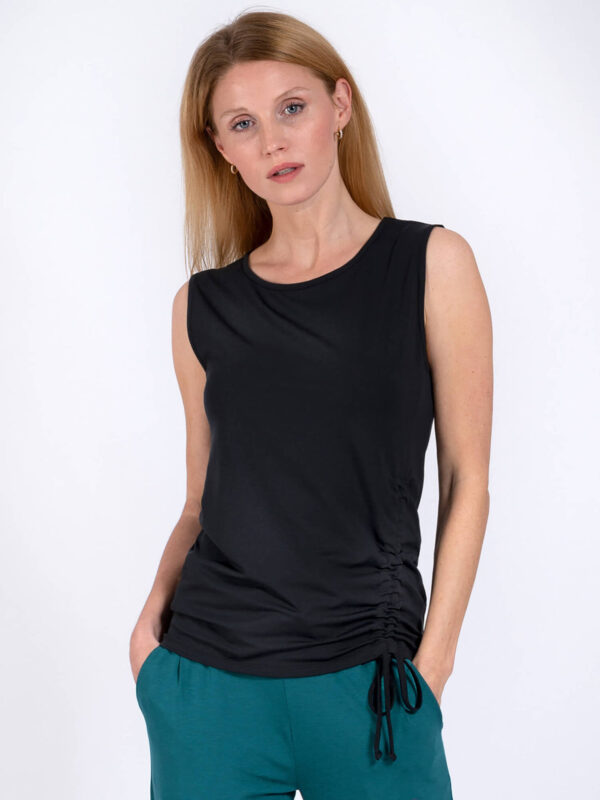 Yoga Shirt DIANA | SCHWARZ