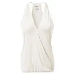 yoga racerback v neck "ala" | ivory