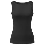 Yoga Top BOATNECK "ALA" | BLACK