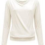 Yoga Longsleeve FLOWING SHAKTI "ALA" | IVORY