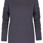 Yoga Top "OPEN BACK" | PEBBLE