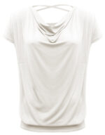 Yoga Shirt FLOWING BATWING "ALA" – IVORY