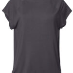 Yoga T-Shirt"JIVA TEE" | ANTHRACITE