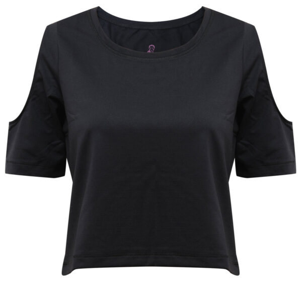 Yoga BREATHE | T-Shirt "RAFFAELA" | BLACK