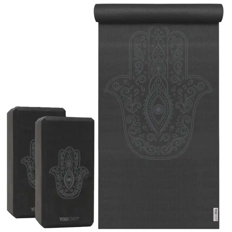 yogamatten set h.of fatima | yogamatte + 2 yogablöcke