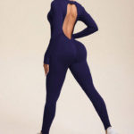 damen long sleeve yoga jumpsuit