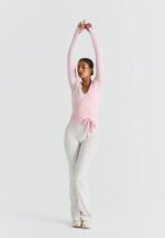 soft ballet wrap top ballet slipper