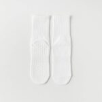 solid color yoga grip socks