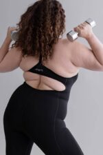 bodysuit cotton touch black