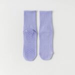 solid color yoga grip socks