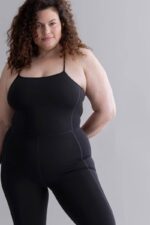 bodysuit cotton touch black