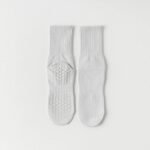 solid color yoga grip socks