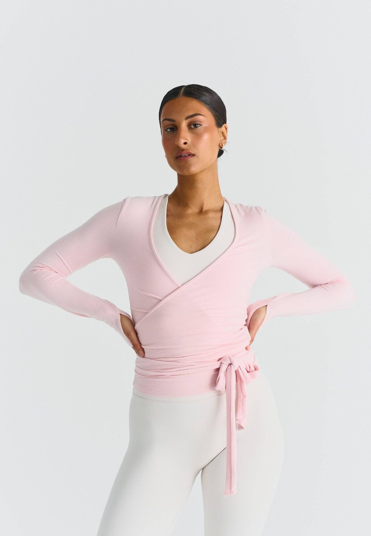 soft ballet wrap top ballet slipper