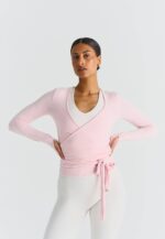 soft ballet wrap top ballet slipper
