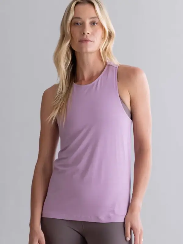 aktives tanktop mauve