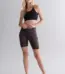 biker shorts leo soft brown