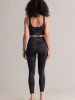 cropped leggings dark lace