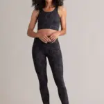 cropped leggings dark lace
