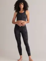 cropped leggings dark lace