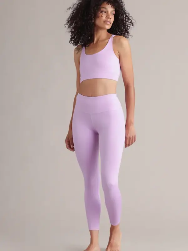cropped leggings fliederbrise