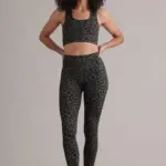cropped leggings leo forest