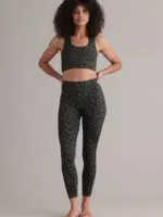cropped leggings leo forest