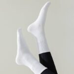 solid color yoga grip socks