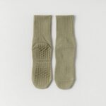 solid color yoga grip socks