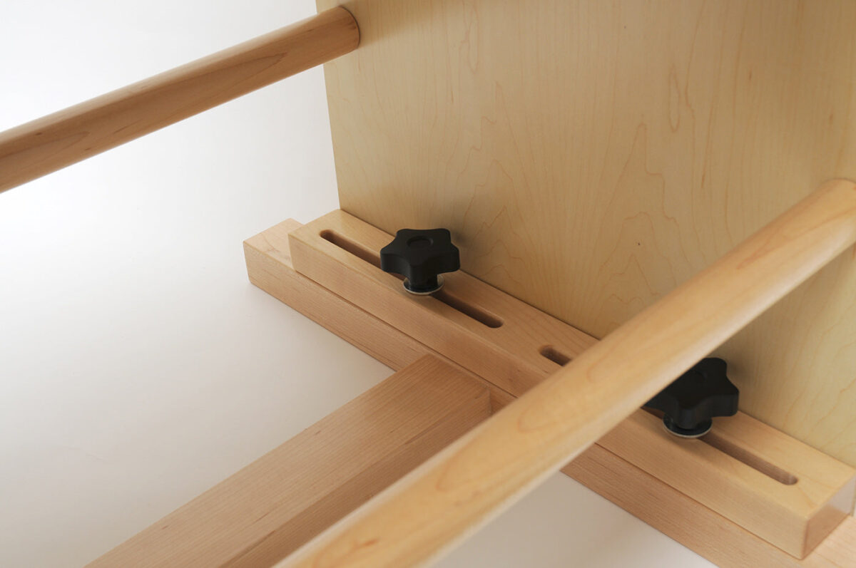 ladder barrel holz basis black
