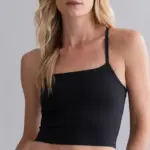langes bustier , schwarz