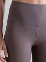 leggings mit hohem bund, taupe