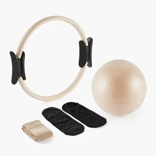 pilates set cream