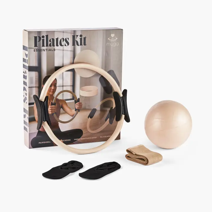 pilates set cream