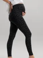 umstandsleggings leo schwarz