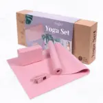 yoga einsteiger set rosa