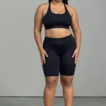 biker shorts schwarz